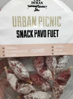 Urban picnic snack pack fuet
