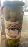 Aceitunas verdes sin hueso