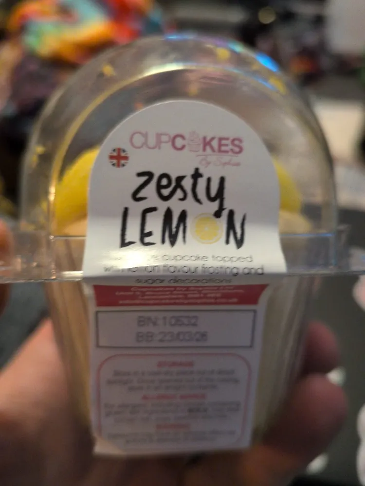 Zesty Lemon Cupcake