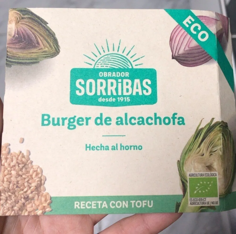 Burger de alcachofa