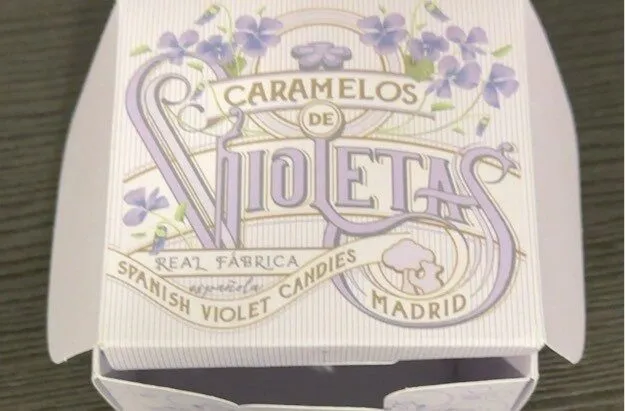 Caramelos de violetas real fabrica