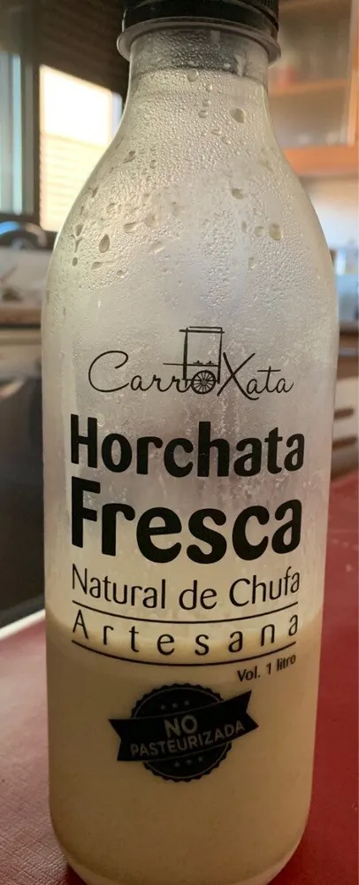 Horchata fresca