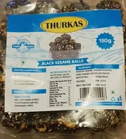 Black sesame balls