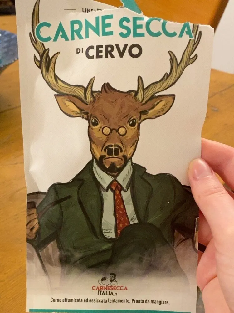 Carne secca di cervo