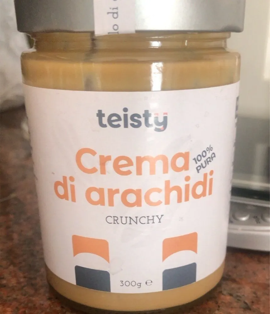 Crema di arachidi crunchy