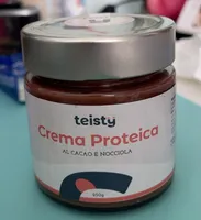 Crema proteica al cacao e nocciola
