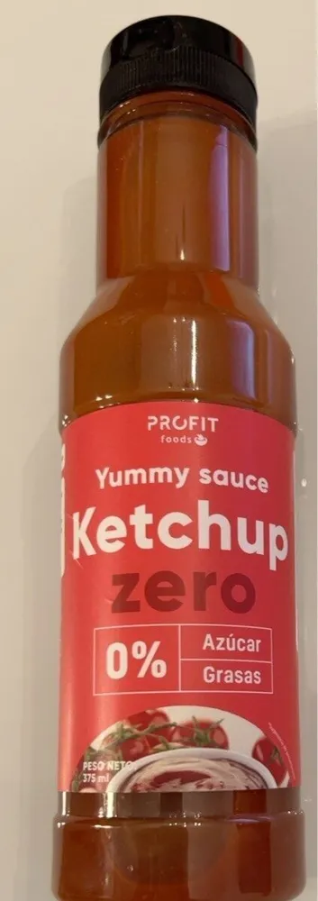 Yummy sauce ketchup zero