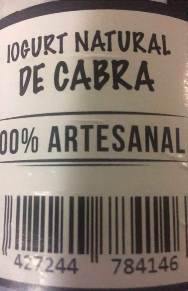 Iogurt natural de cabra