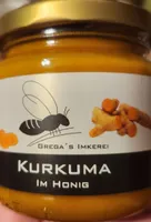 Kurkuma in Honig