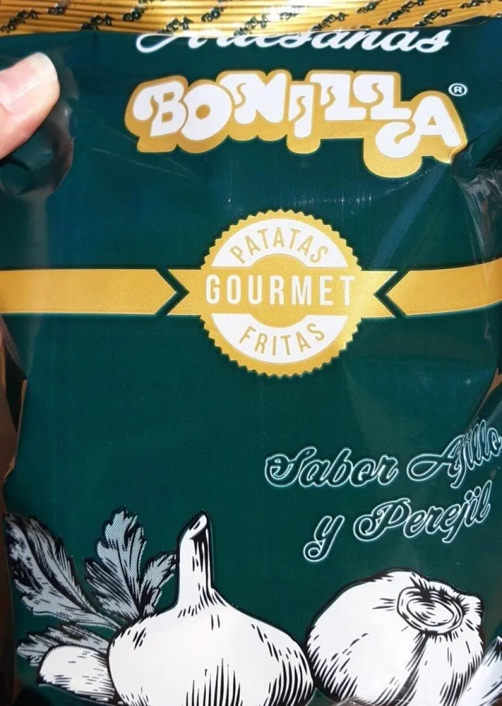 Patatas fritas gourmet Ajo y perejil