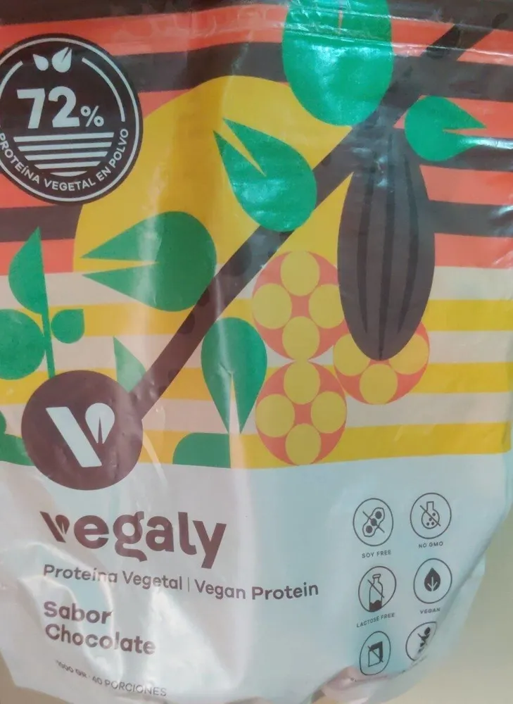 Proteína vegetal sabor chocolate