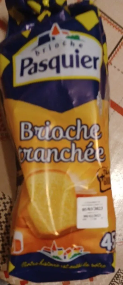 Brioche tranchée