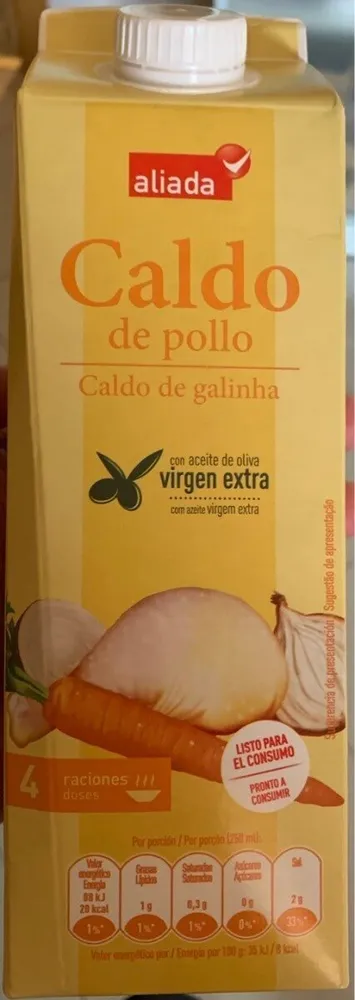 Caldo de pollo