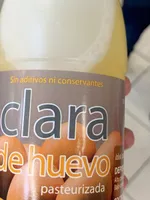 Claras de huevo