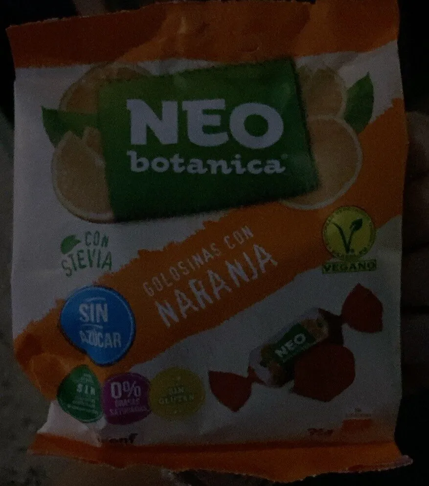 Golosinas con naranja