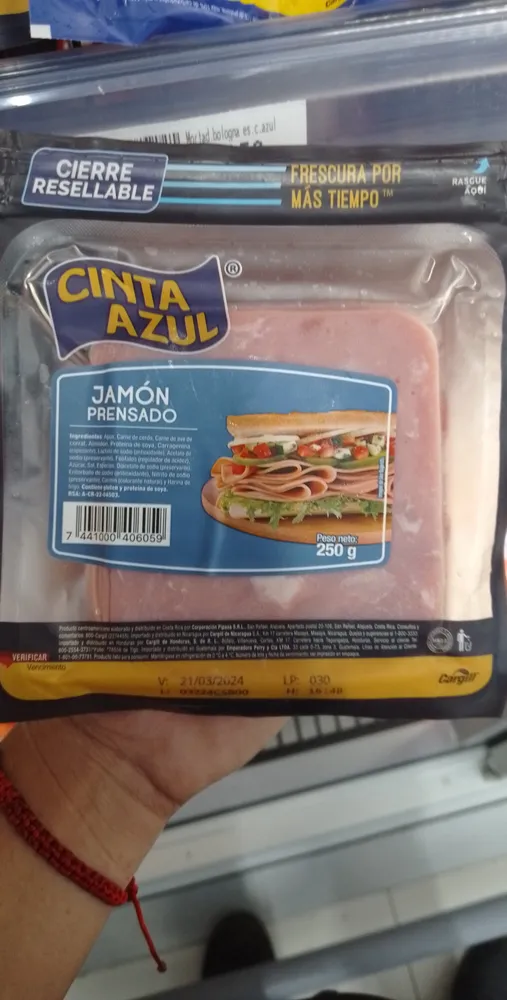 Jamón prensado