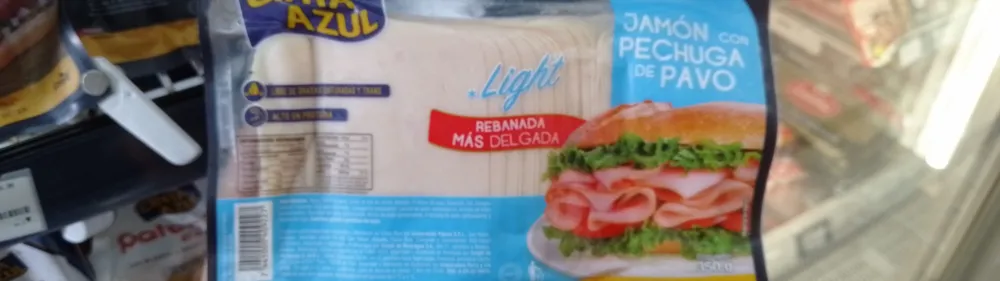 Jamón con pechuga de pavo