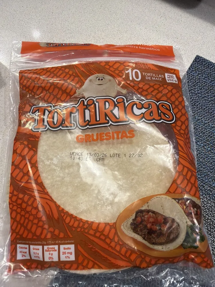 Tortillas Gruesitas 10U