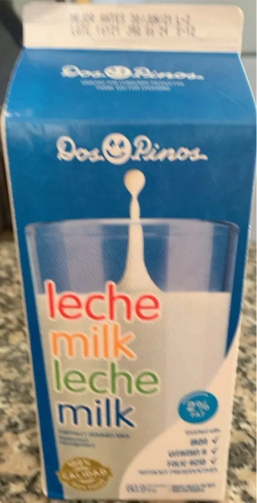 Leche semidescremada