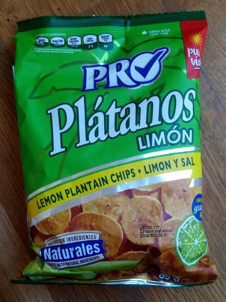 Plátanos limón
