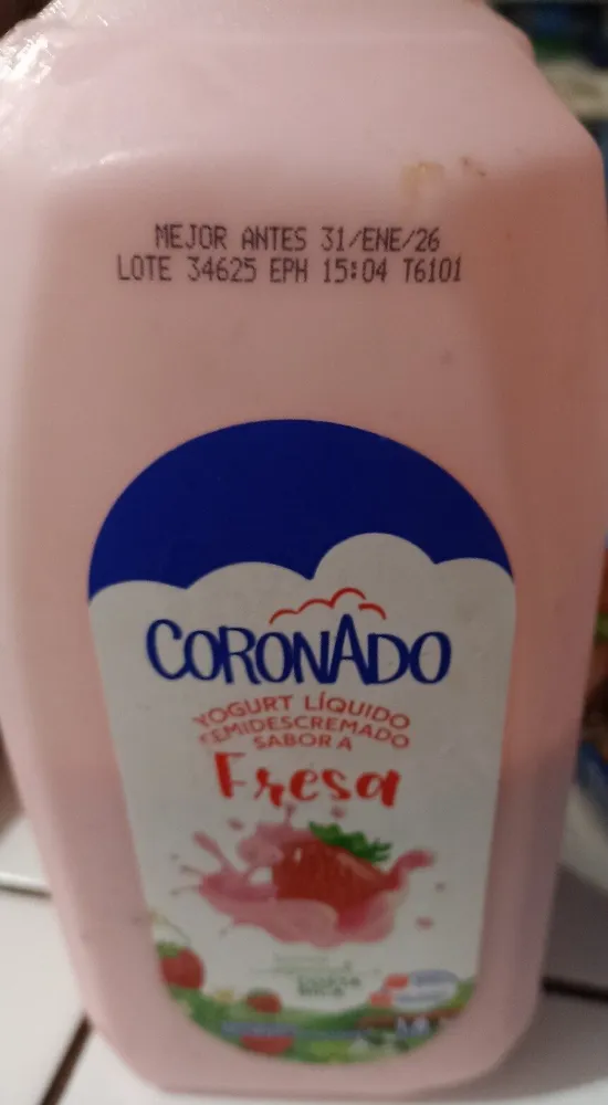 Yogurt líquido fresa 1.8 coronado