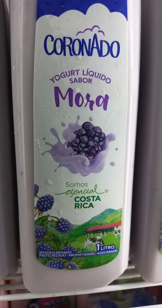 Yogurt líquido mora 1L coronado