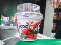 Yogurt yoplait fresa c/topping 127g