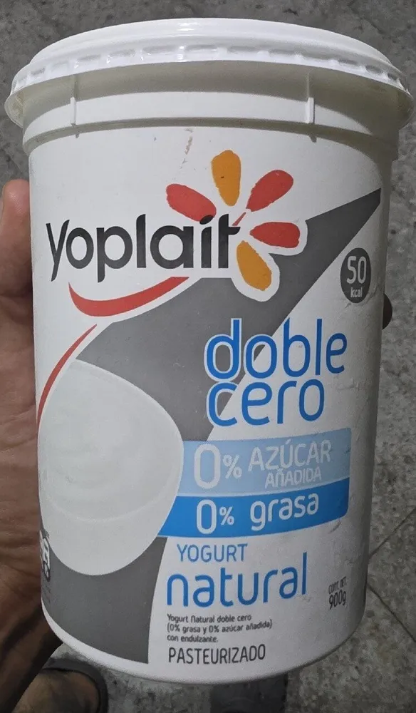 Yogurt Doble Cero Natural