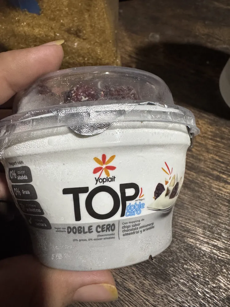 TOP DOBLE CERO Yogurt