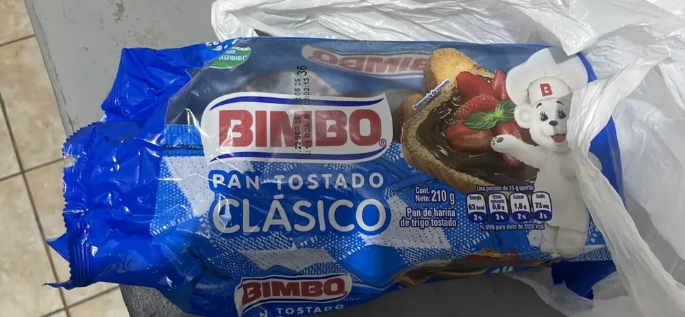 Pan tostado clasico