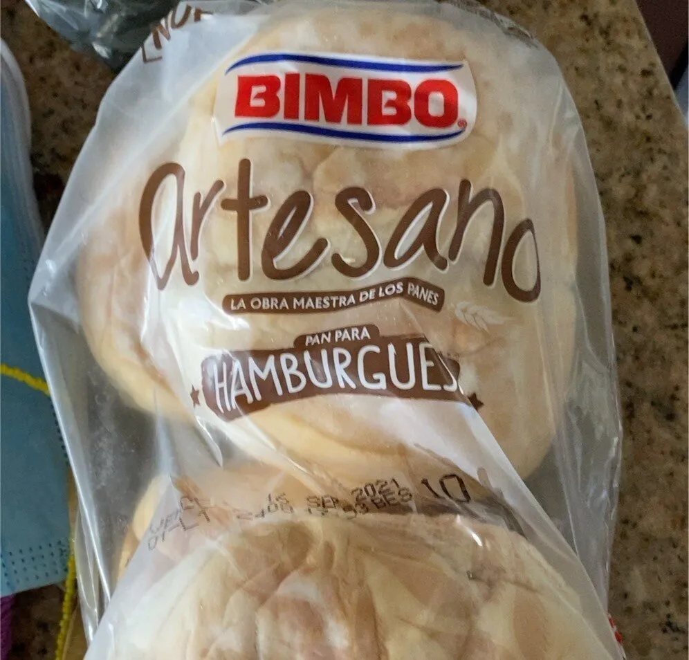 Pan para hamburguesa artesano