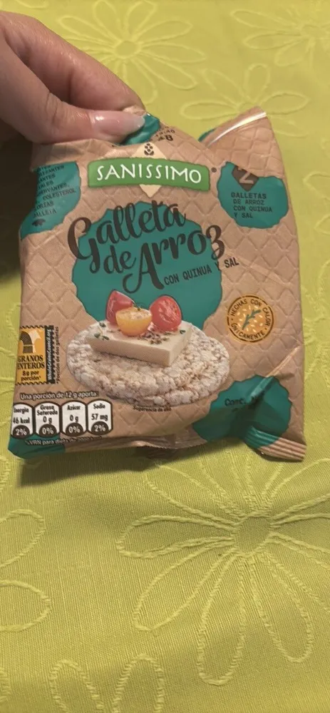 Galleta arroz