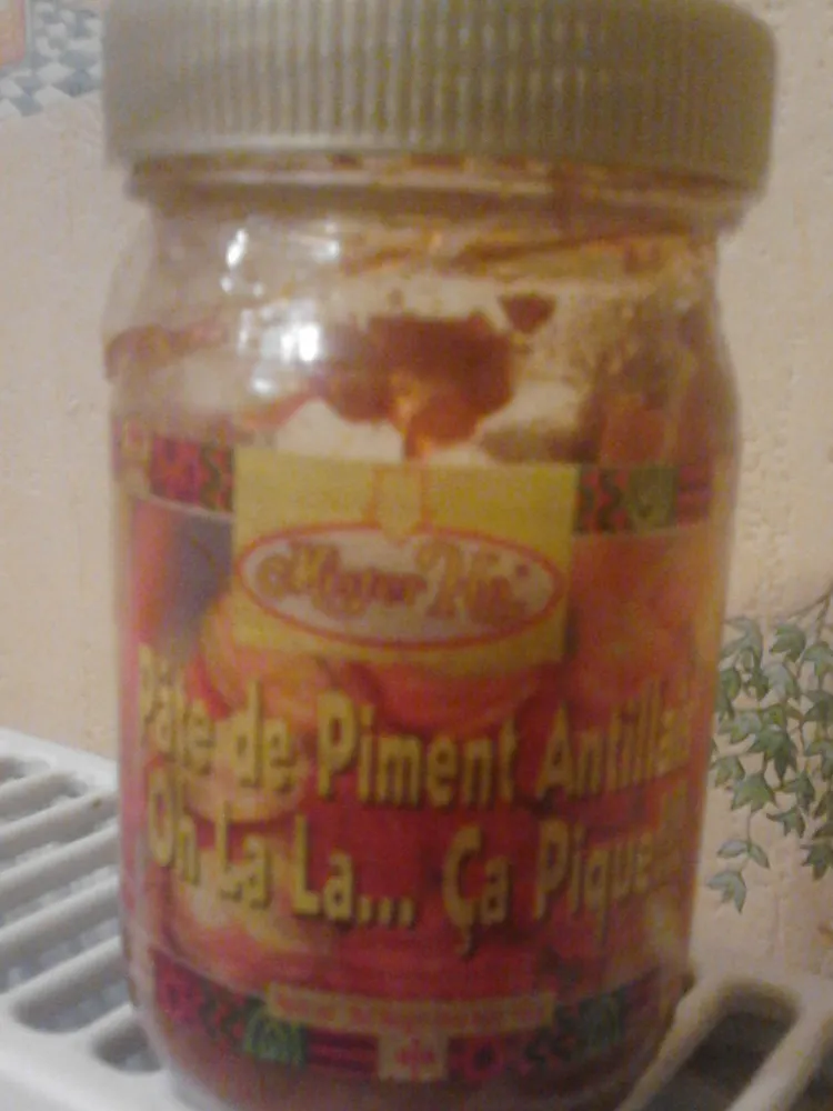 Oh la la ca pique!!! - Pâte de piment Antillais