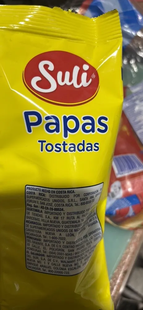 Suli papa tostada