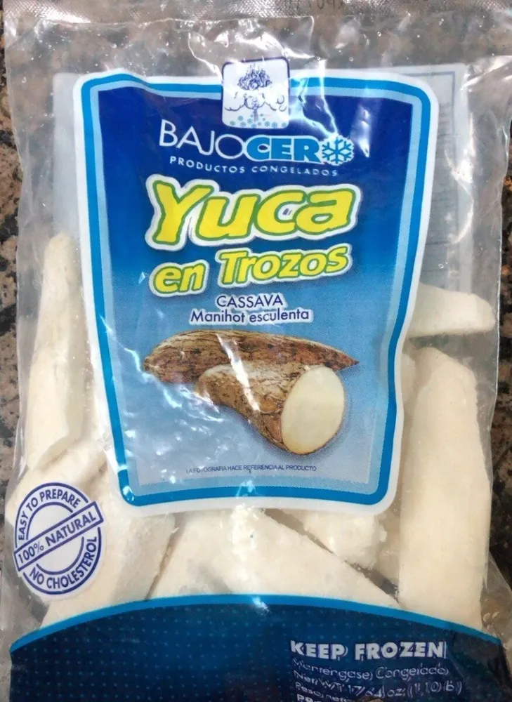 Yuca en trozos