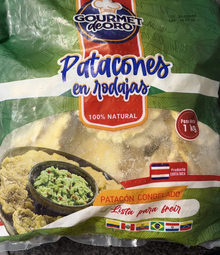 Patacones En Rodajas