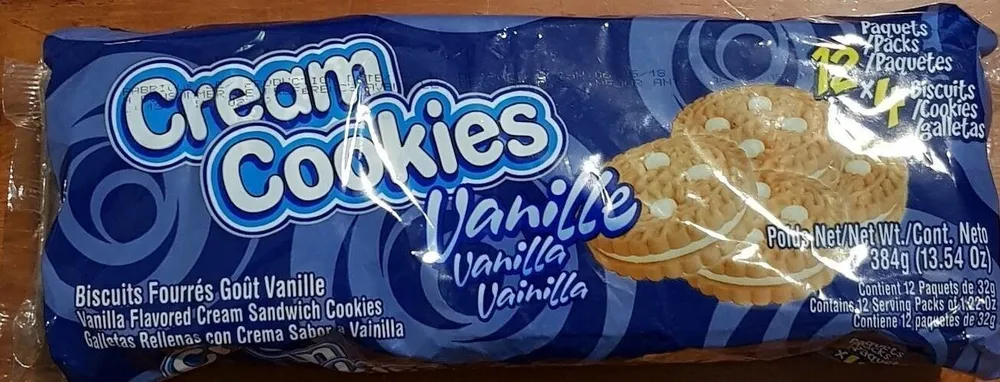 Cream Cookies Vanille