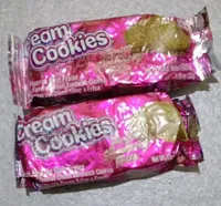 Biscuit fourrés goût fraise