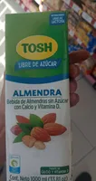 Leche de almendras tosh
