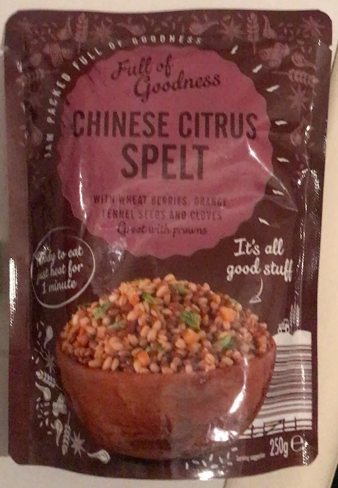 Chinese citrus spelt