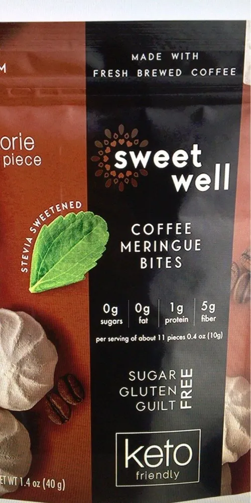 Coffee Meringue Bites