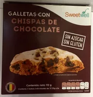 Galletas con chispas de chocolate Sweetwell