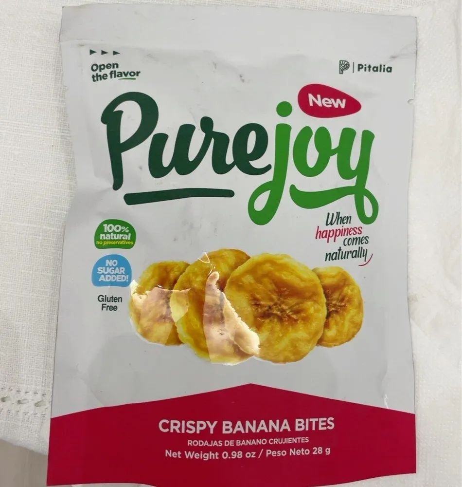 Crispy banana bites