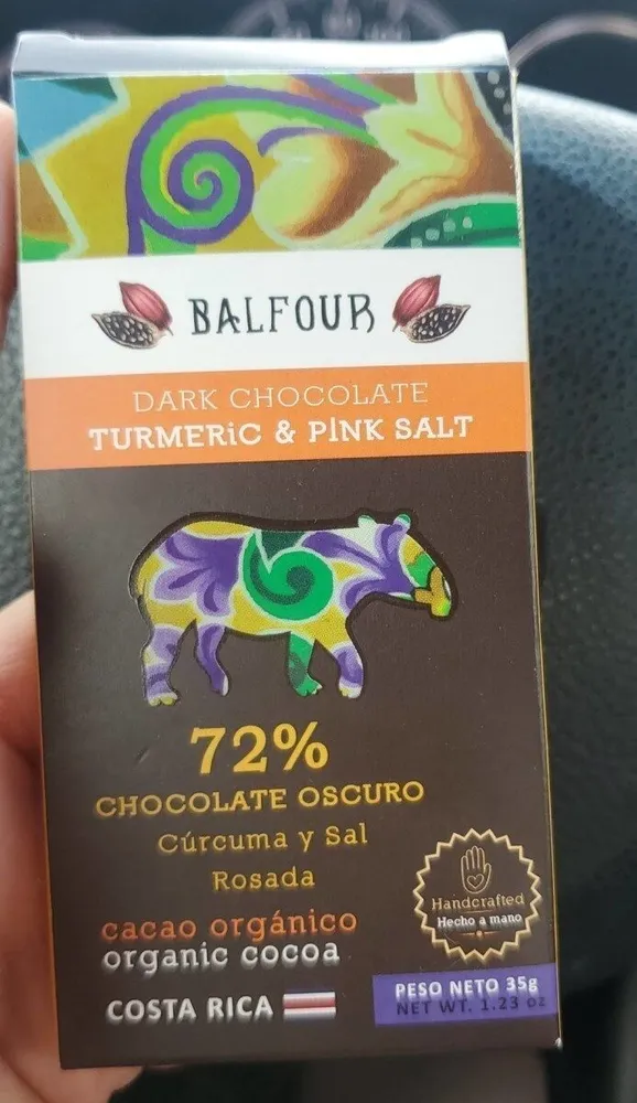 Dark Chocolate Tumeric & Pink Salt