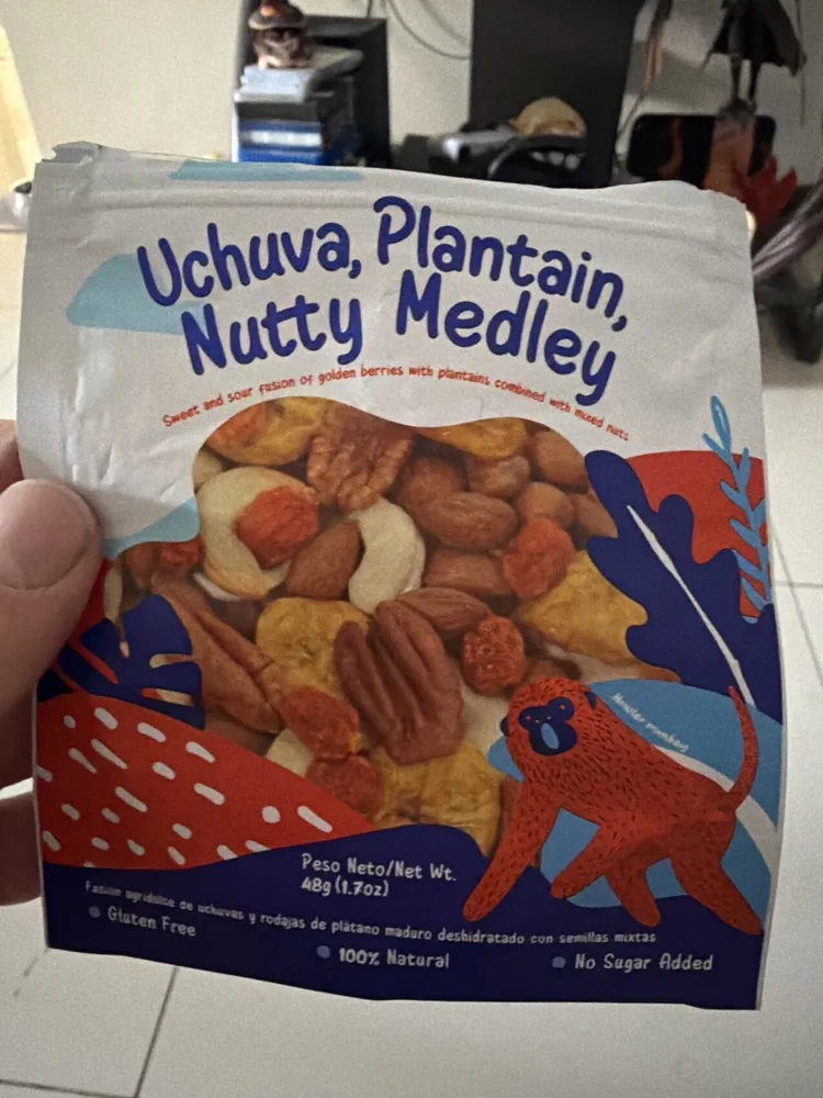 Uchuva, Plantain, Nutty Medley