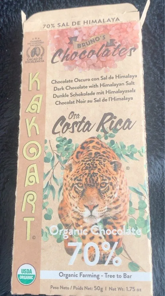 Organic costa rica chocolate 70%