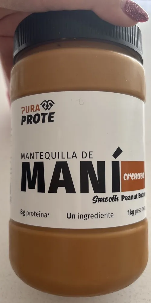 Mantequilla De Maní Cremosa