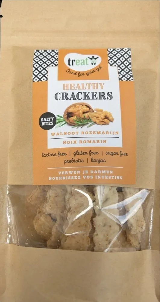 Treat Healthy Crackers Salty Bites Noix Romarin