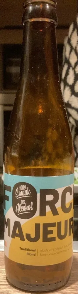 Force Majeure Bière blonde sans alcool