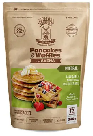 Pancakes & Waffles de Avena INTEGRAL